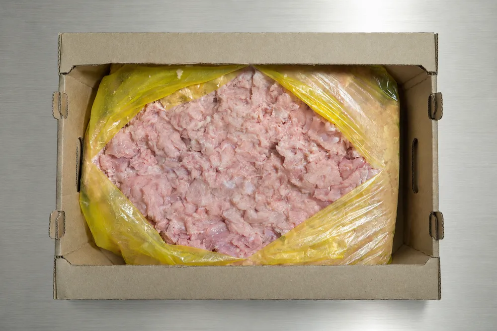 Мясо индейки рубленое белое — охлаждённая продукция