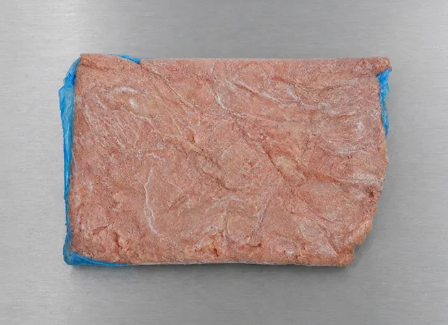 Мясо индейки рубленое белое — замороженная продукция